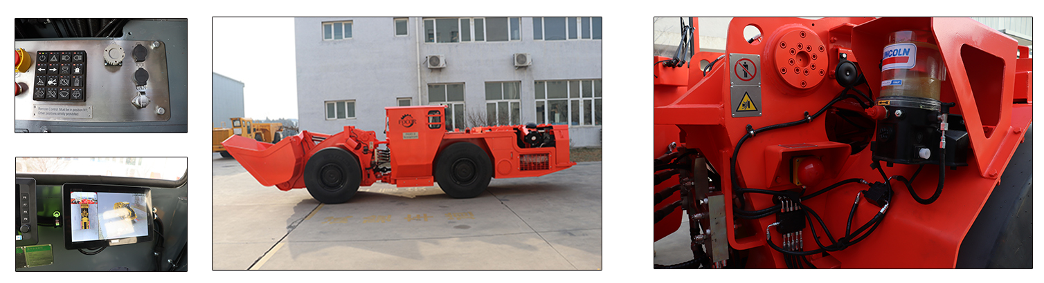 El nuevo FKWJ-3 de 3 metros cúbicos recibe actualizaciones centrales: Control electrónico   Visión panorámica de 360° refuerzan la seguridad en operaciones subterráneas