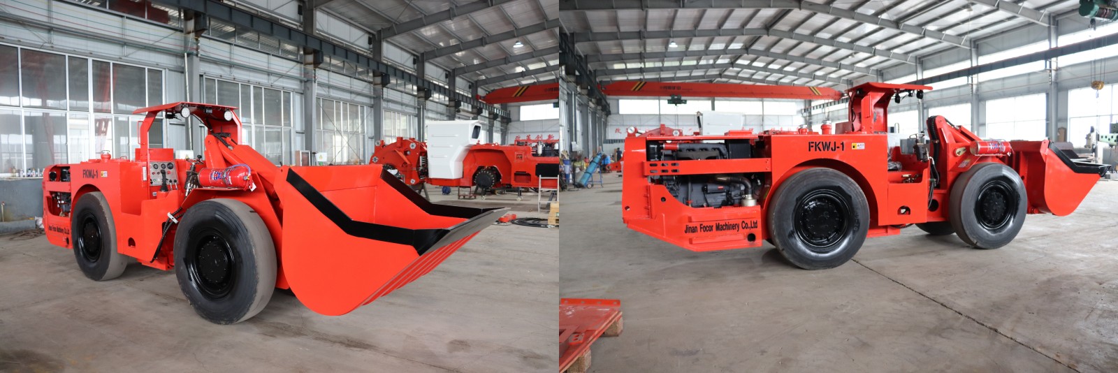 Nuevo Cargador Subterráneo FKWJ-1 de 1m³ para Galerías Estrechas