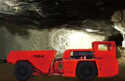 camiones volquete para minería subterránea