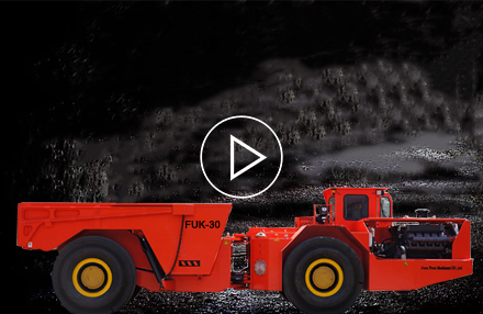 Camión minero subterráneo de 30 toneladas