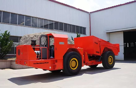 ¿Qué camión underground articulado?