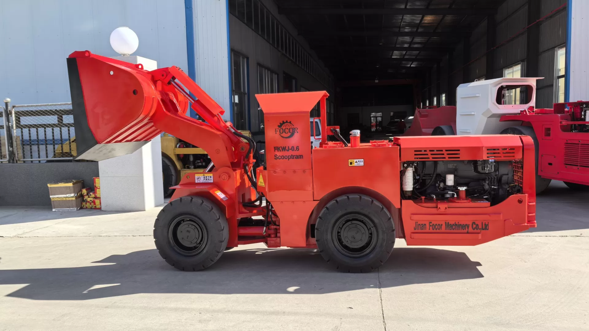 Nuevo cargsubterráneo FKWJ-0.6: redefinir la eficiencia minera