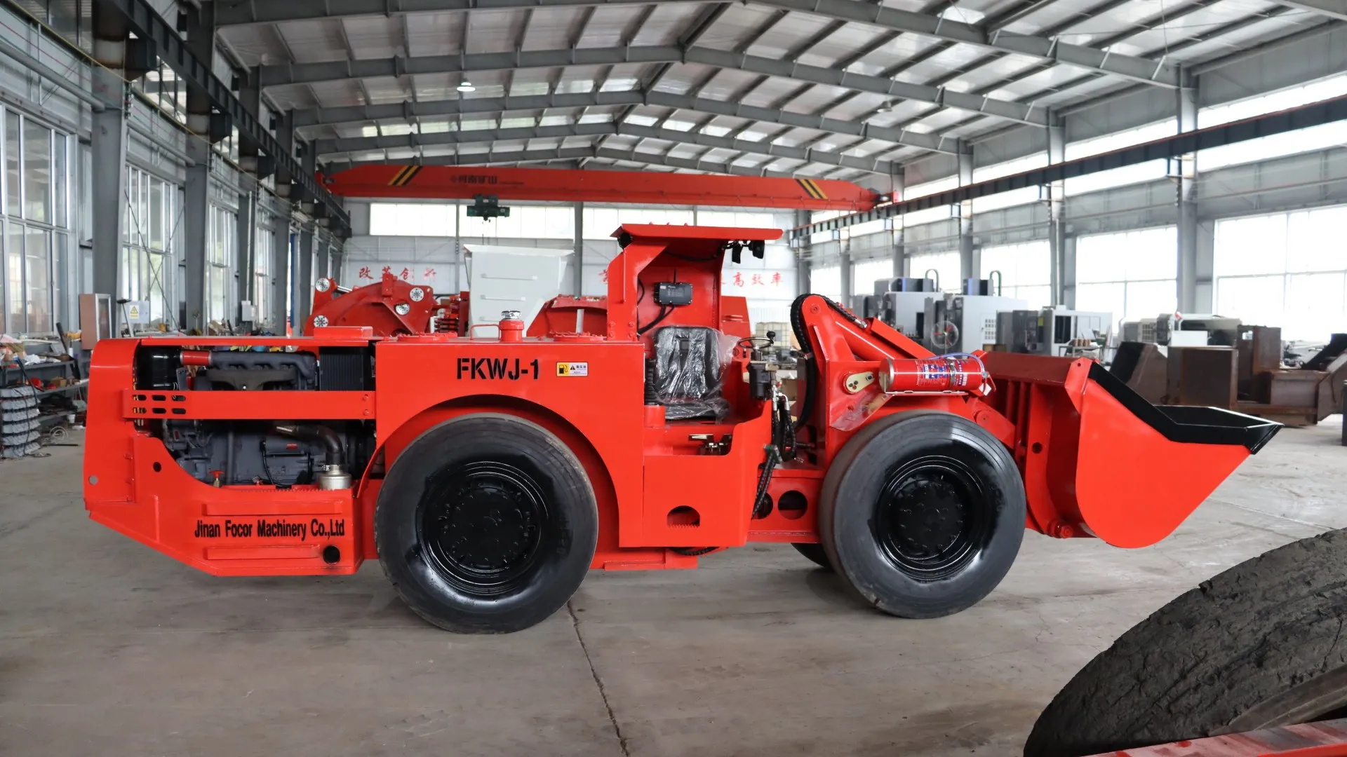Nuevo Cargador Subterráneo FKWJ-1 de 1m³ para Galerías Estrechas